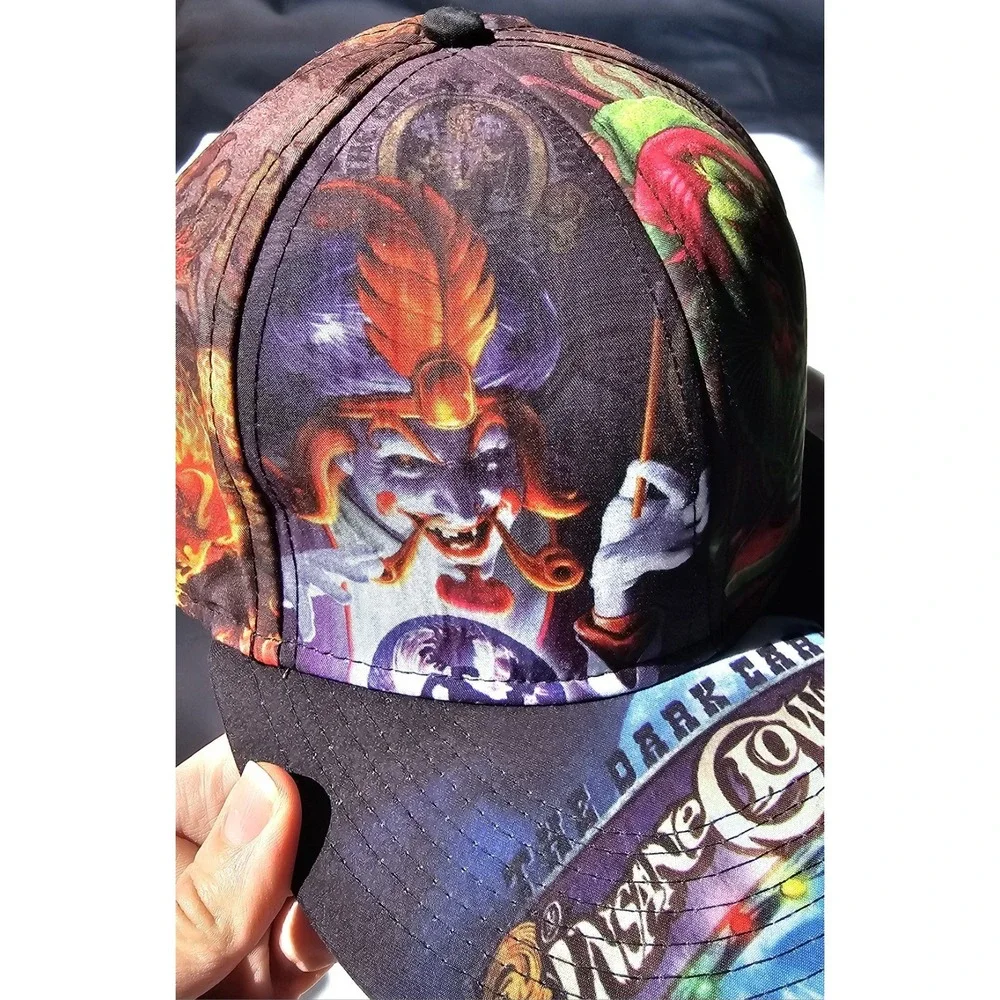 Rare ICP Insane Clown Posse 2011 Fitted L/XL Dark Carnival Hat/Cap Preowned